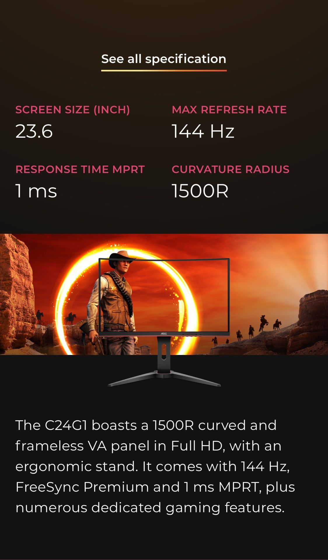 Gaming Monitor