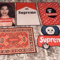 Custom Supreme Bape Rugs