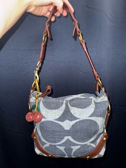 Coach Signature Canvas Shoulder Bag