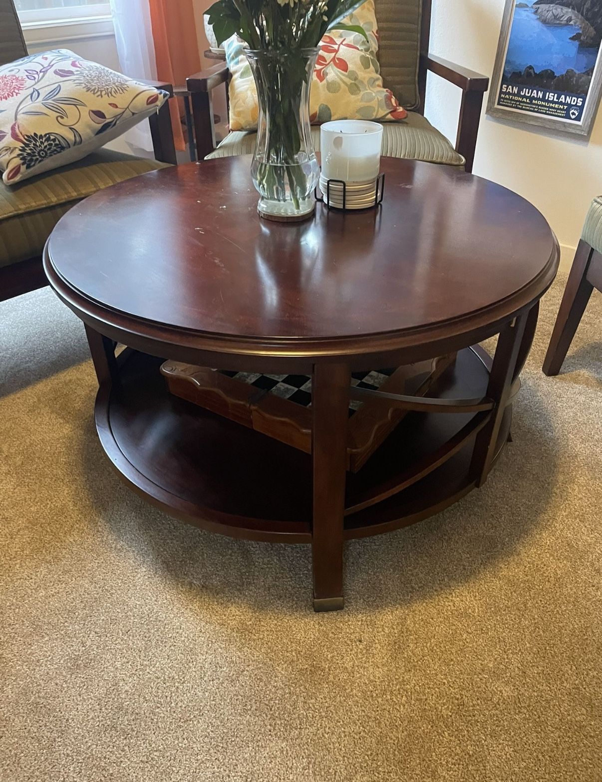 Coffee Table And Chair Set