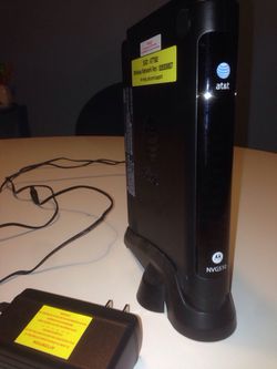 Motorola NVG510 wireless router and DSL modem