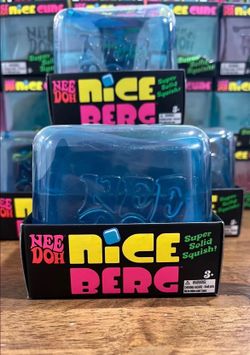 100% Authentic Large Needoh Nice Berg Blue Squishy
