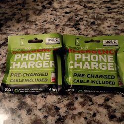 Pre Charged Phone Charger 