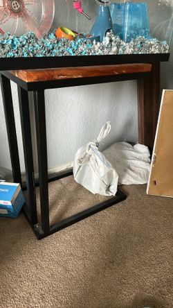Wood Side Table