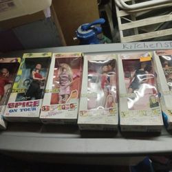 Extremely Rare 1997 Galoob Spice Girls Dolls NEW IN BOXES! SET OF 6