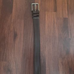 Leather Belt Brown 42