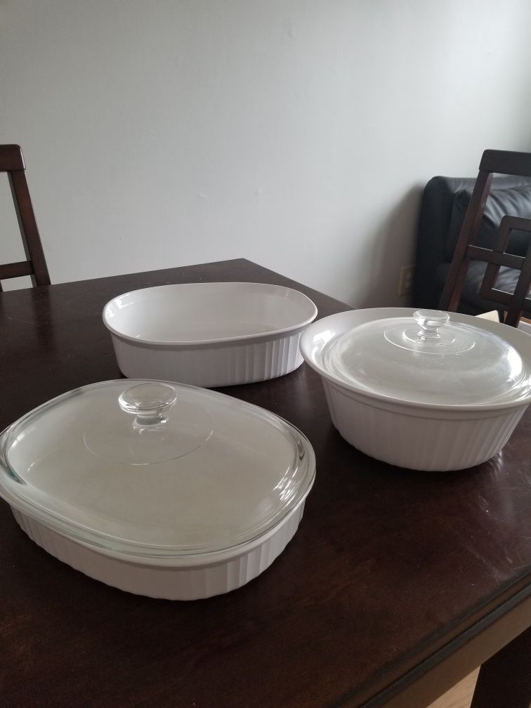 Corningware French White Ovenware