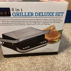 6in 1 Grilled Deluxe Set