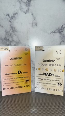 Brand NEW! 🆕 barrière-Clean Patch-monthly supply — hello sunshine/youth repair(((PENDING PICK UP TODAY)))