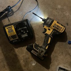 Dewalt impact Drill W/ Battery And Charger