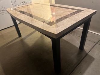 Marble table