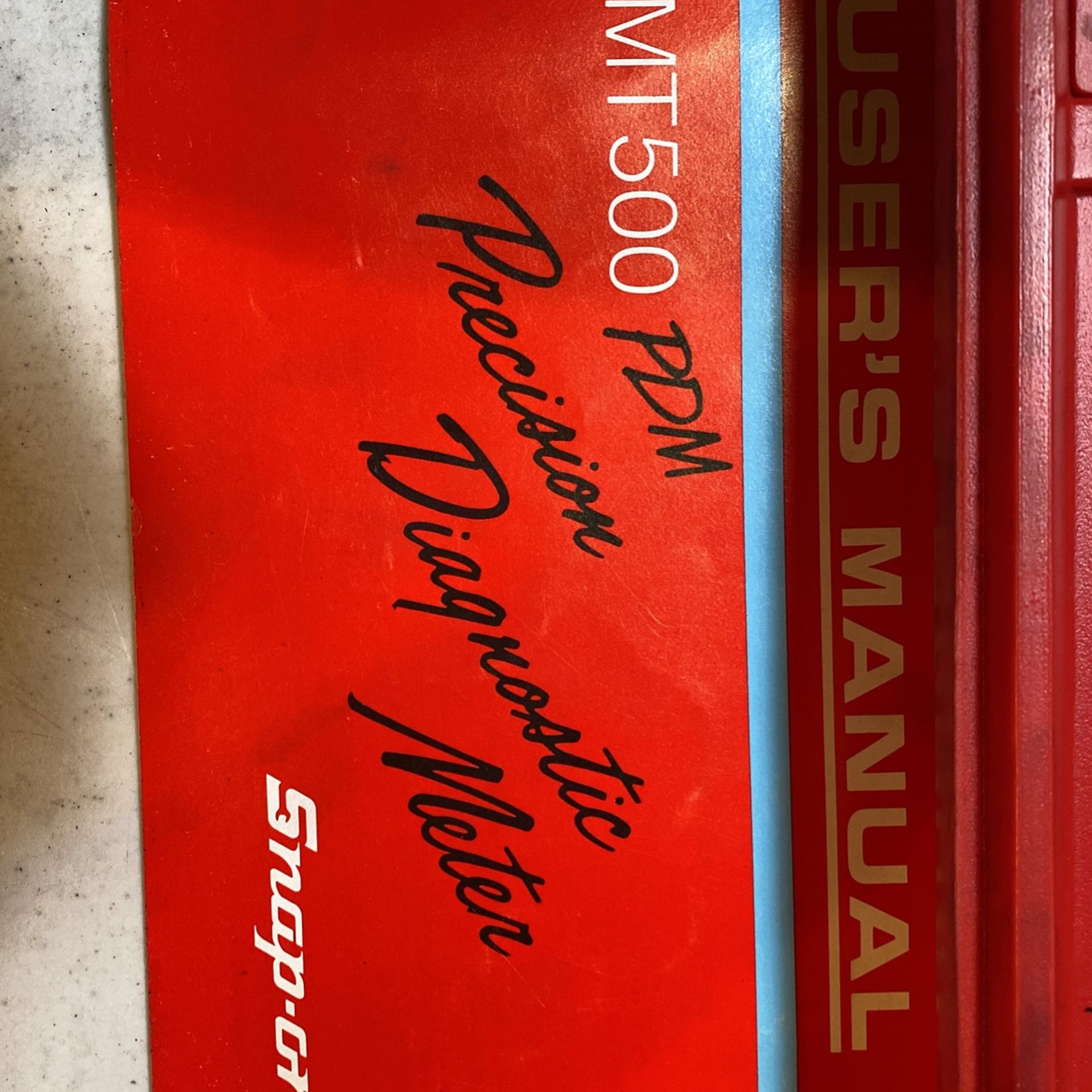 Snap on Precision Diagnostics Meter PDM MT500 for sale