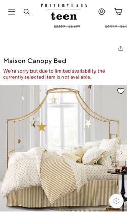 Pottery barn bed