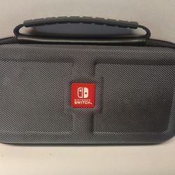 Nintendo Switch Game Traveler Travel Stand Carrying Case Black +Fits OLED & Lite