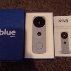 ADT Blue Doorbell Camera 