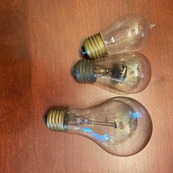 Assorted Antique Incandescent Lightbulbs They Still Work!!
