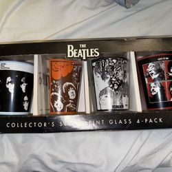1991 Beatles Collectible Glass Cups