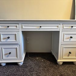 Desk with drawers