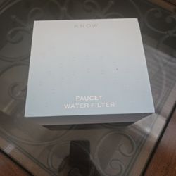 💧 KnoW Faucet Water Filter – New in Box