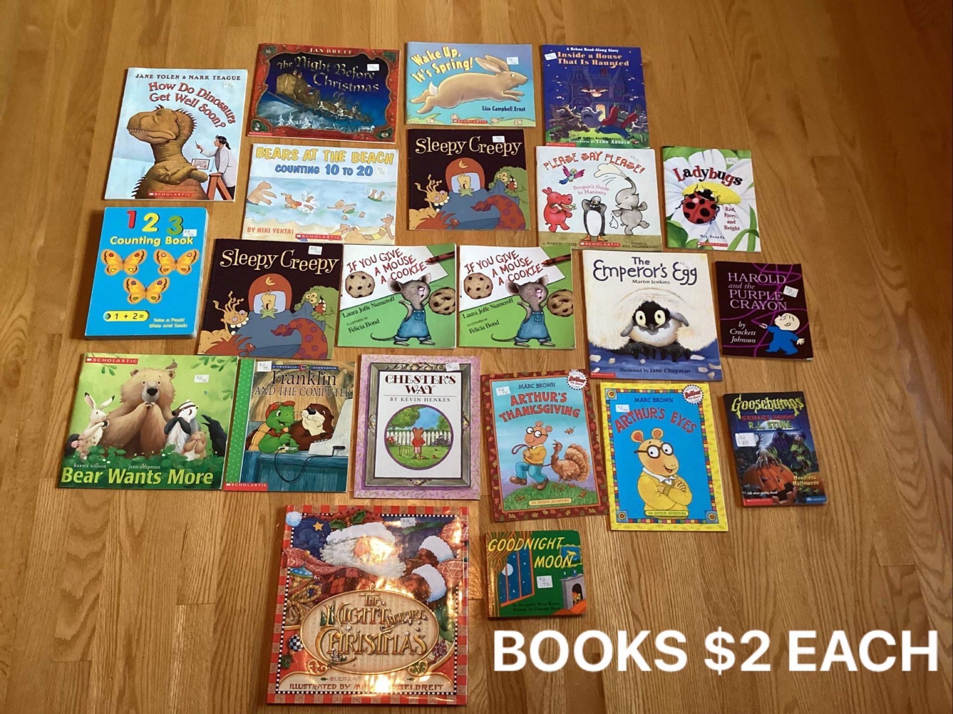 LOTS OF CHILDRENS BOOKS , SEE ALL 3 PICS PRICED AS MARKED