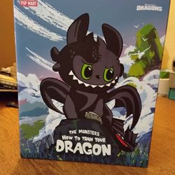 THE MONSTERS HOW TO TRAIN YOUR DRAGON LABUBU ( NEW OPEN BOX $150)