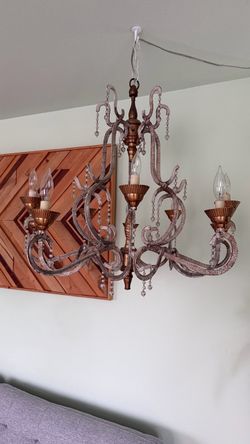 Vintage Anthropologie Statement Chandelier