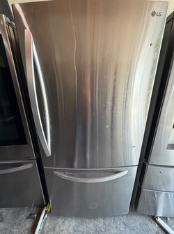 LG Bottom Freezer Refrigerator Stainless Steel