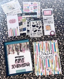 Bible Journaling Kit & CDs & Him & Her Devotionals