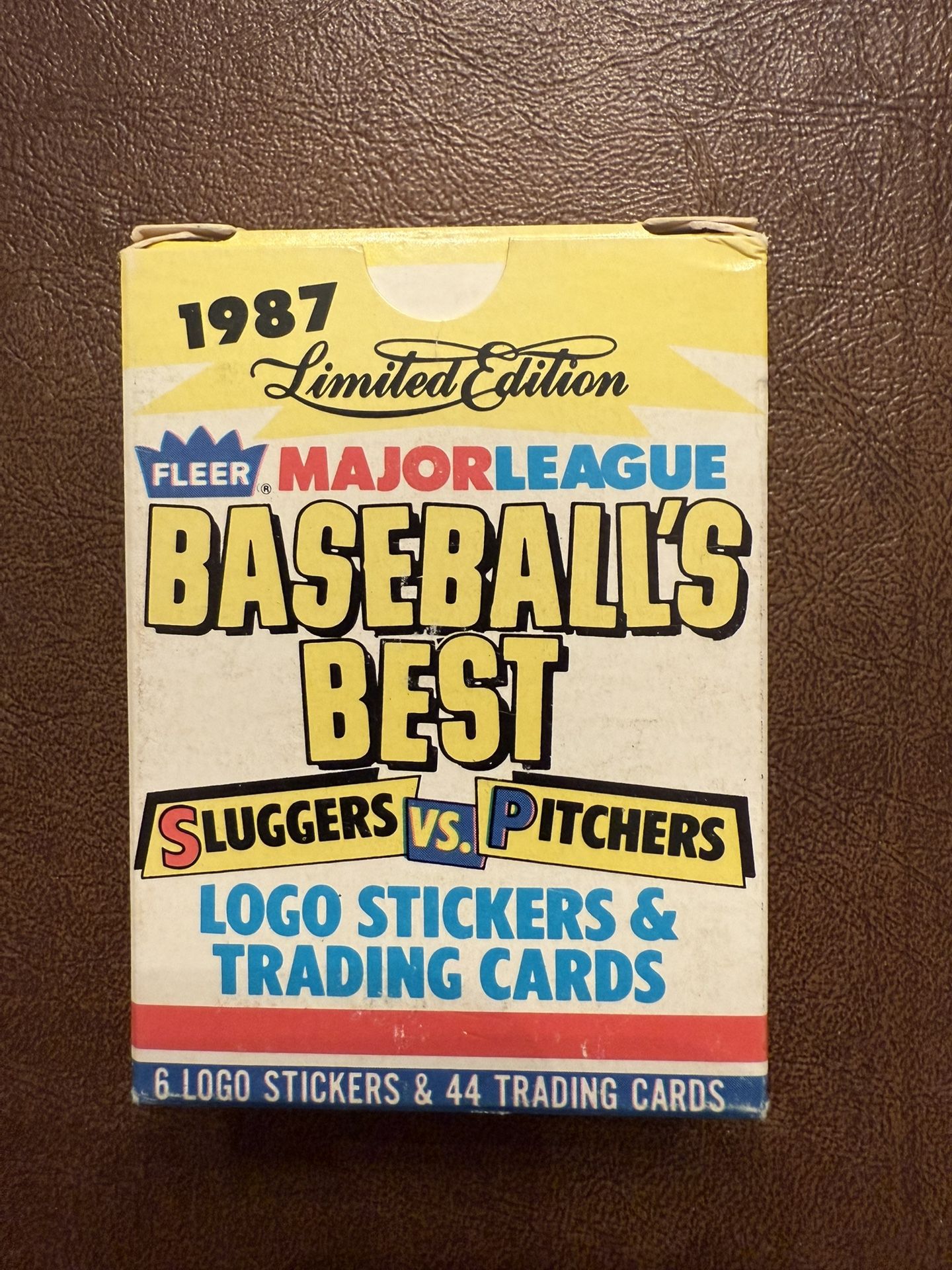 1987 Limited Edition Major League Baseball’s Best 44 Card Box Set