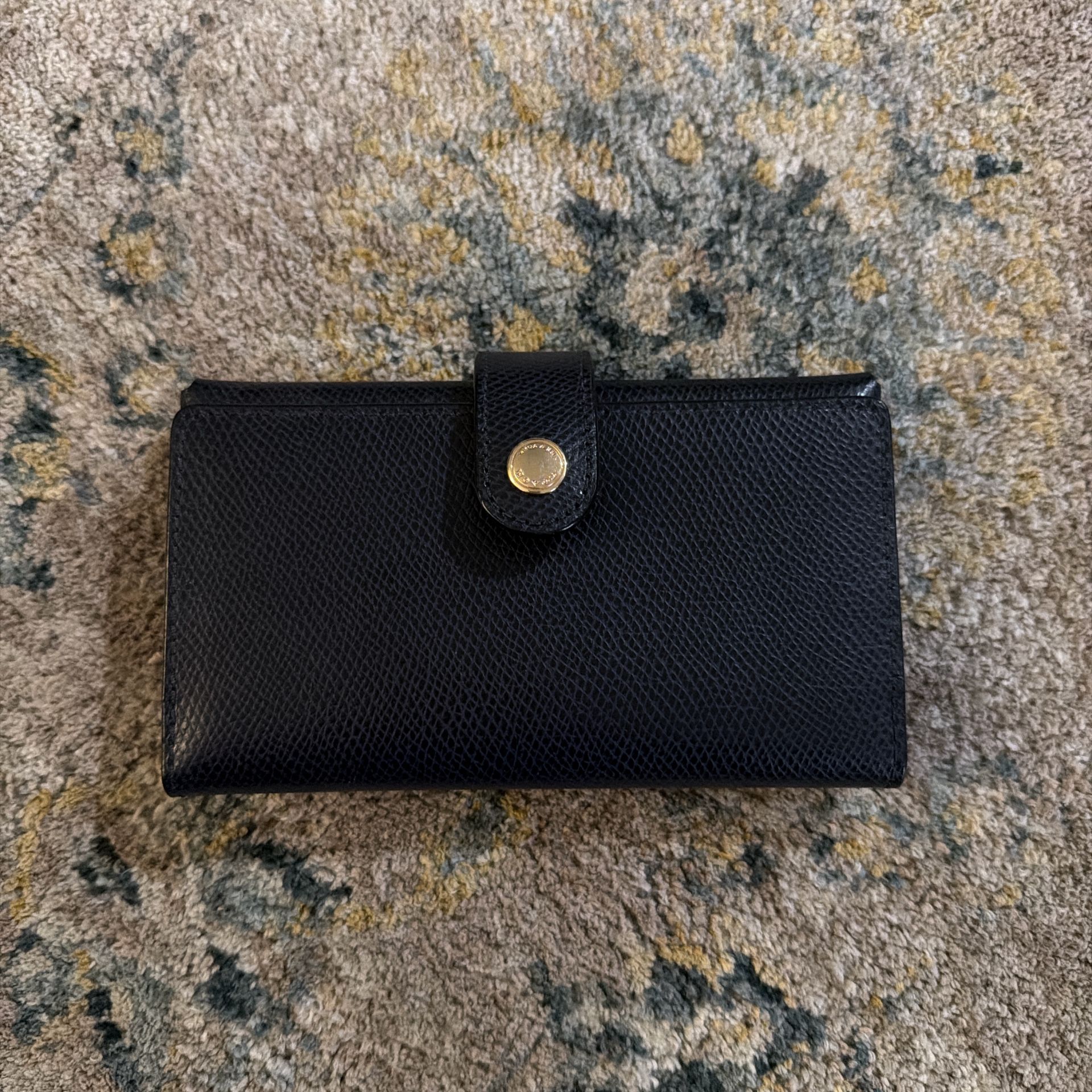 Black Leather Coach Wallet