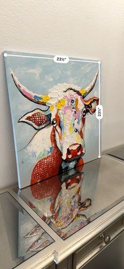 Cow canvas