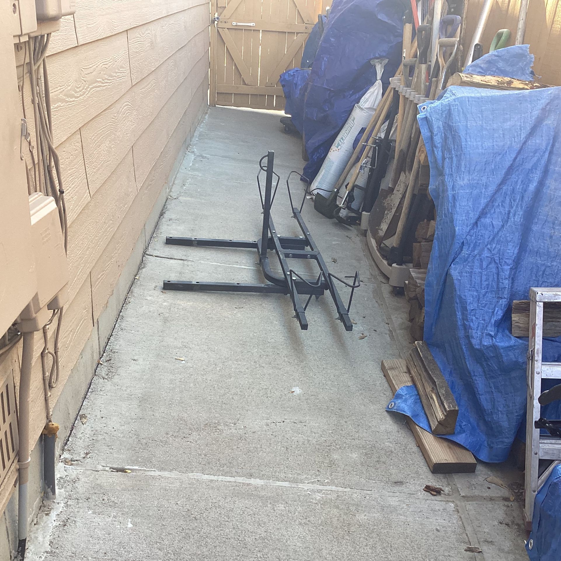 Bike Rack Holds Two Bikes
