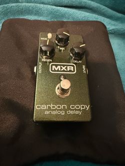 MXR carbon Copy  delay