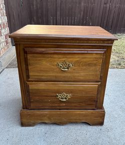 Nice Wood Nightstand