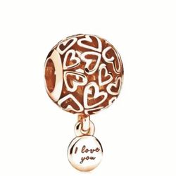 I Love You Charm Dangle