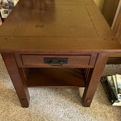 Pair Of Side Tables. 