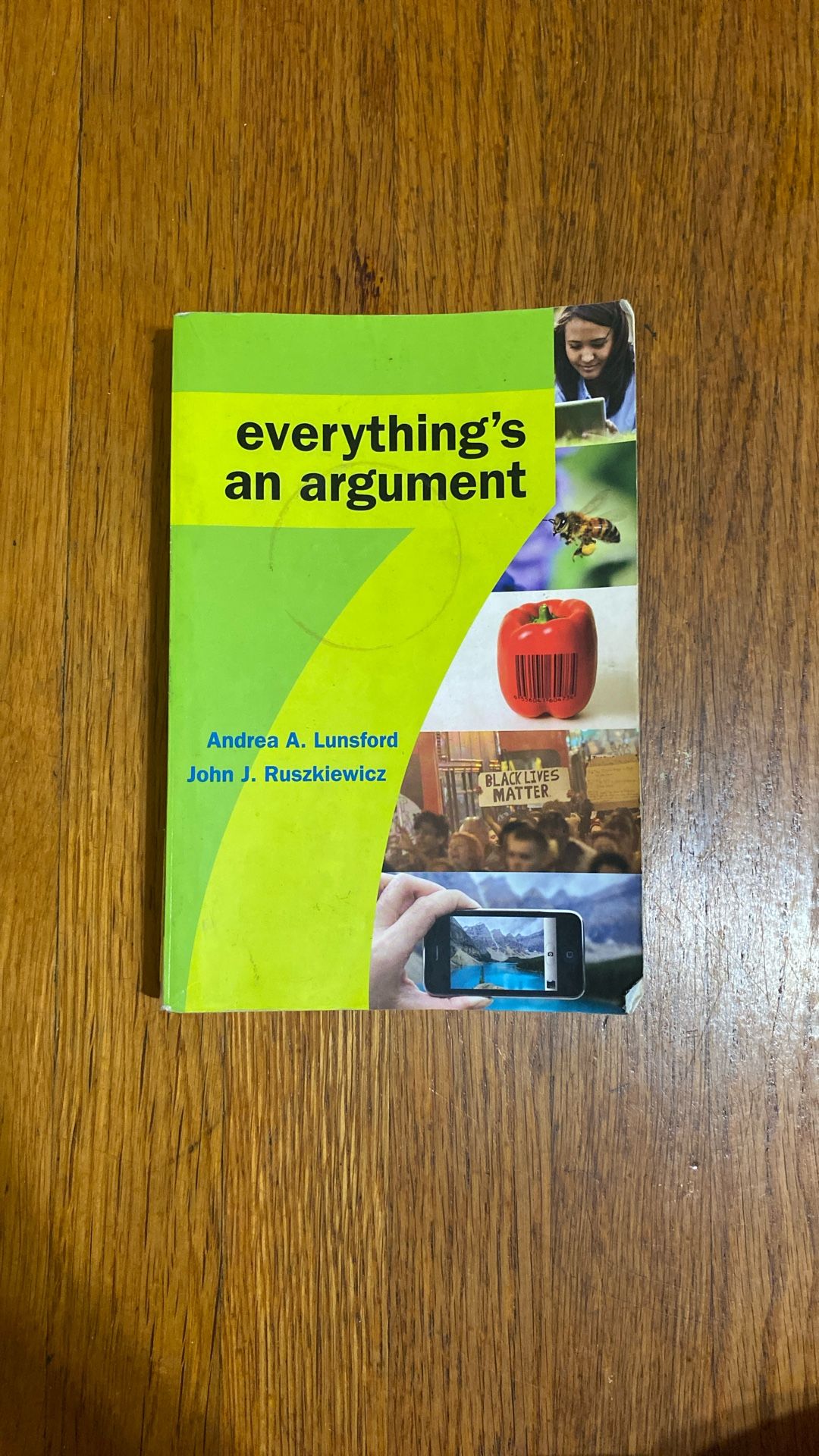 Paperback Of ‘Everything’s An Argument’