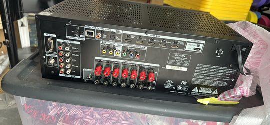 Denon AVR-X2400H 7.2 channel Full 4K Ultra HD AV Receiver with Wi-Fi and HEOS