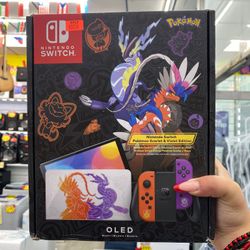 Nintendo Switch Oled Pocemon Edition Brand New 
