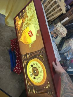 Schlitz Vintage Bar Light / Clock