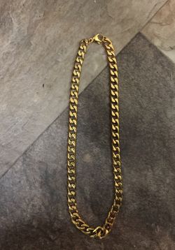 Gold Steel Chain Heavy Linx