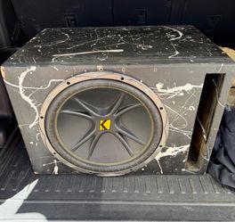 Kicker 15” Subwoofer