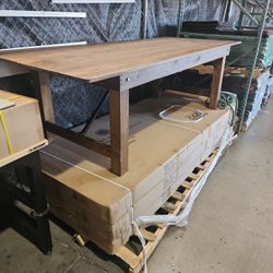 96 In Table Antique Finish