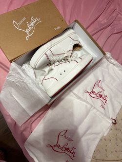 Women’s Christian Louboutin Red bottom sneakers
