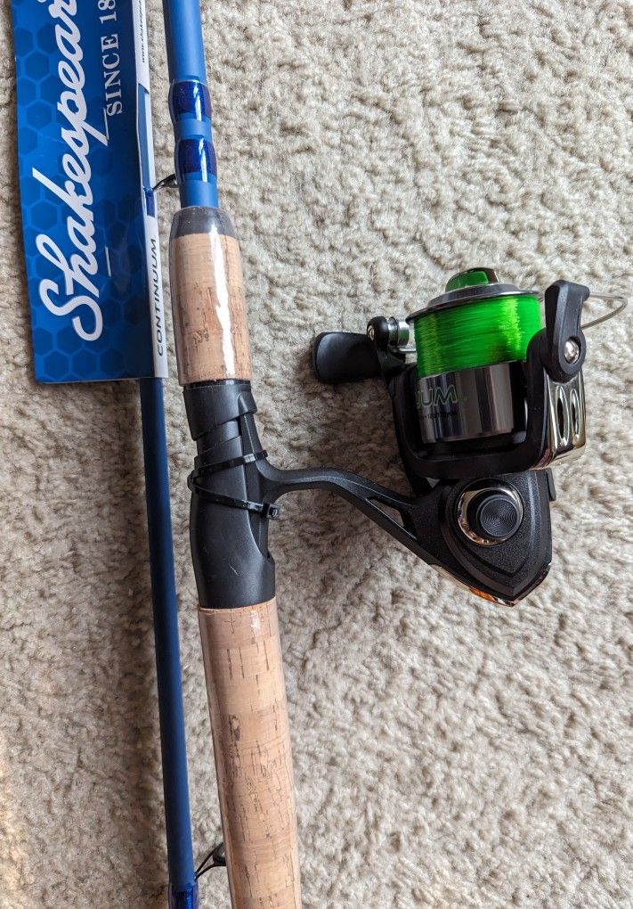 Shakespeare Continuum 7'6 Nee Rod Reel Combo