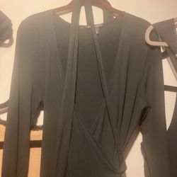 Long Sleeve Wrap Dress~Banana Republic 