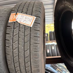 Lt 225/75/16 one tire used