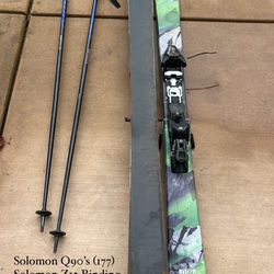 Salomon Men's Skis, Bindings And Poles