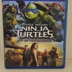 $5 BLU RAY MOVIE. TEENAGE MUTANT NINJA TURTLES: PUT OF THE SHADOWS . BLU RAY / DVD ONLY. NO DIGITAL.  OR TRADE FOR A MOVIE TITLE I DO NOT ALREADY OWN.