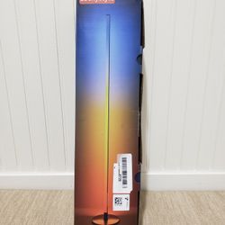 NIB! LUCKYSTYLE LED Corner Floor Multi-Color Lamp (Alloy) 